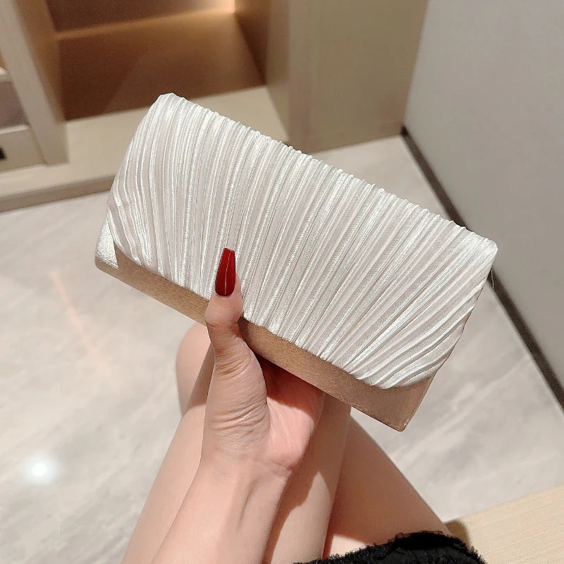 Women's Elegant Satin Evening Bag