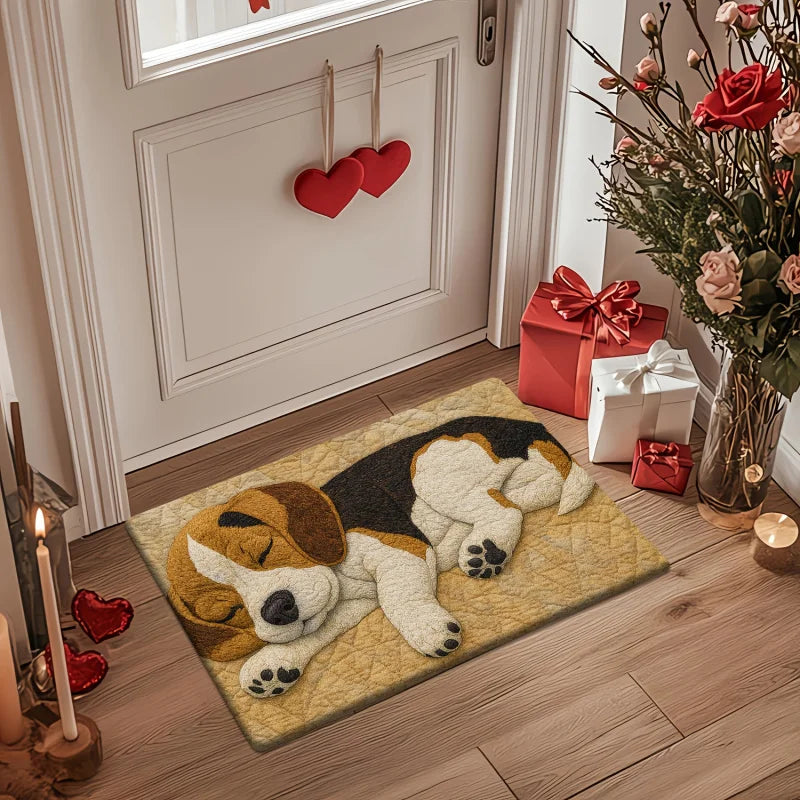 Beagle Doormat – Non-Slip Stain-Resistant Indoor Outdoor Rug