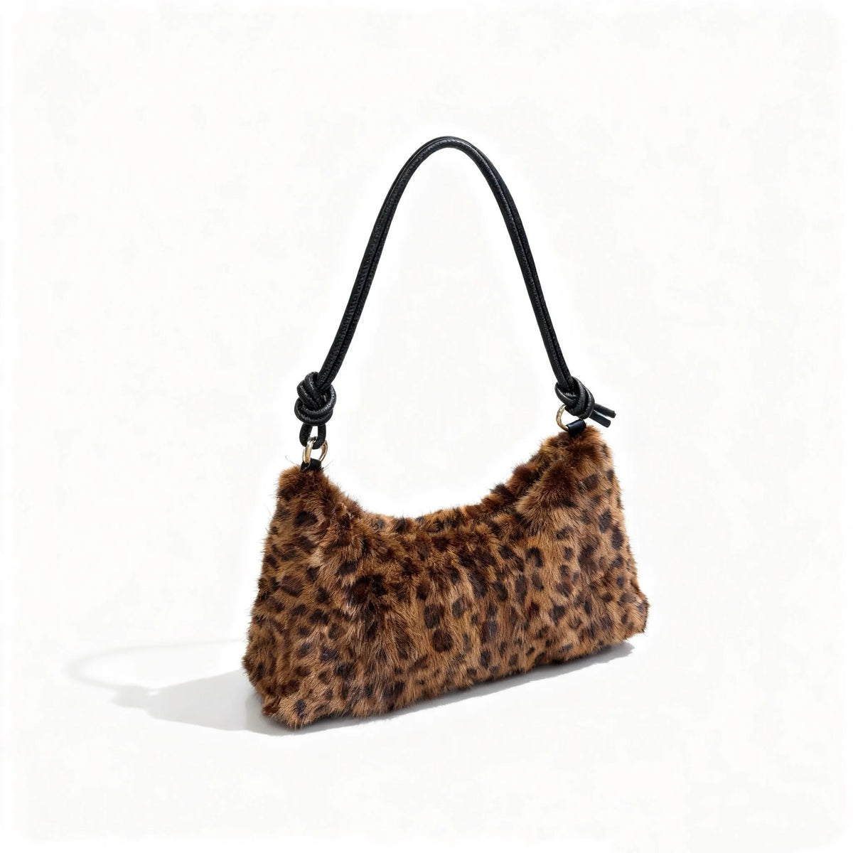 Mink Fur Shoulder Bag – Luxury Women's Crossbody Handbag