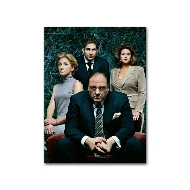 The Sopranos Canvas Print – Classic TV Series Wall Art