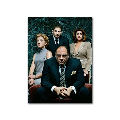 The Sopranos Canvas Print – Classic TV Series Wall Art