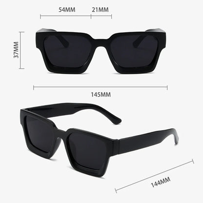 Retro Square Sunglasses – Unisex Vintage Style UV400