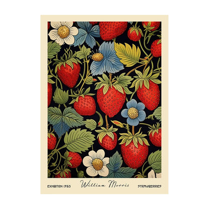 Kitchen Food Canvas Wall Art Poster – Coffee Tea Fruit Prints