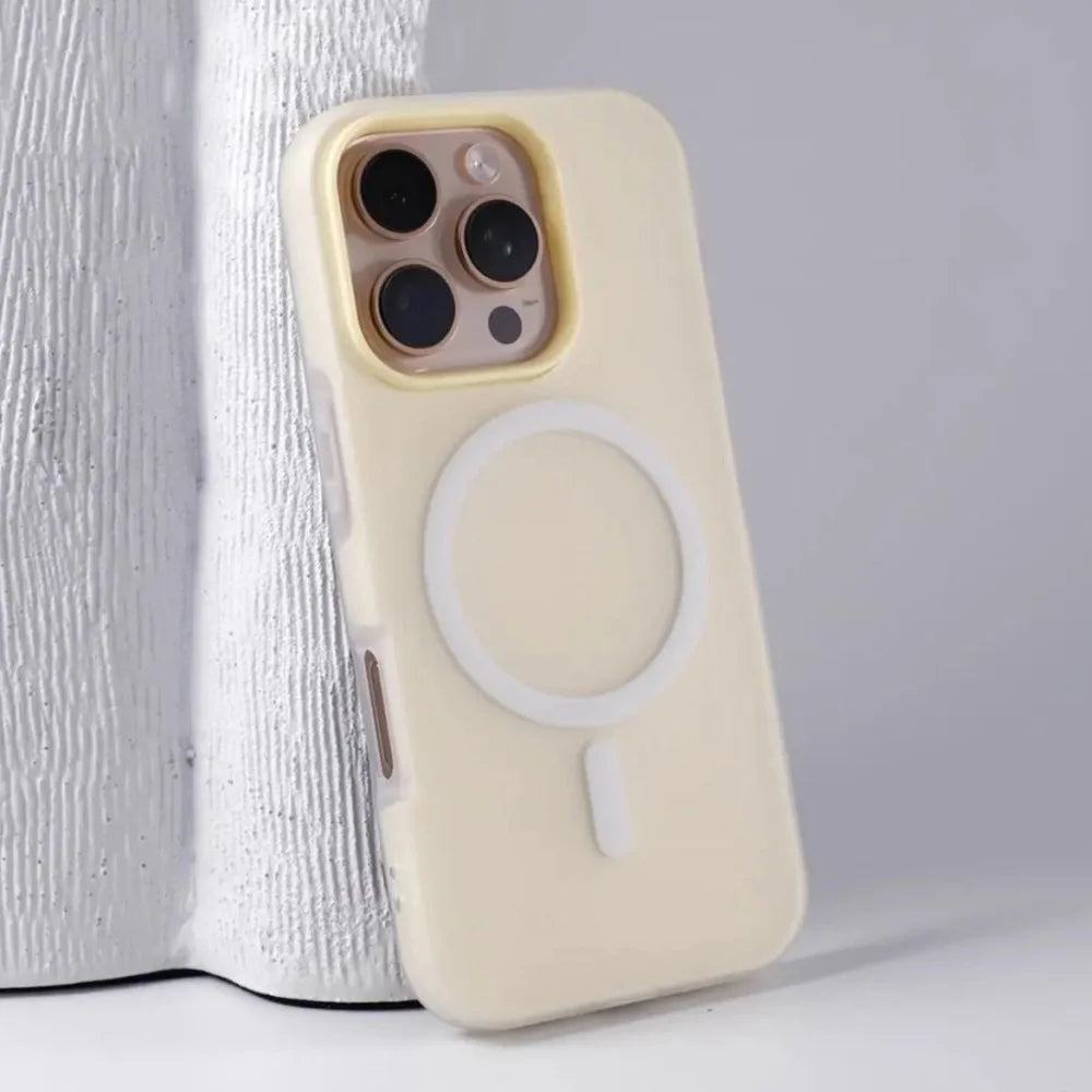 MagSafe Matte Candy Color iPhone Case – iPhone 17 / 16 / 15 / 14 / 13 / 12 / 11