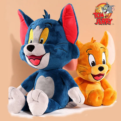 Tom And Jerry Plush Toy Cat Mouse Stuffed Doll