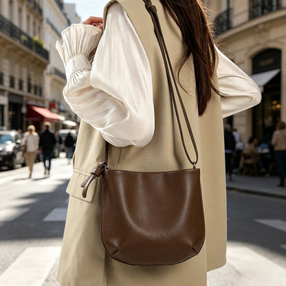 Women's Casual Mini Cow Leather Shoulder Bags