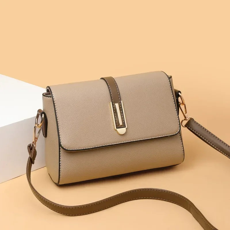 Fashion Crossbody Bag PU Leather Messenger Bag