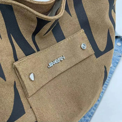 New Large Capacity Single Shoulder Canvas Bag