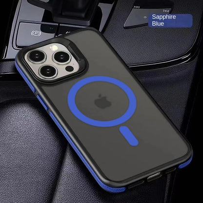 Magnetic MagSafe iPhone Case – Matte Translucent Armor | iPhone 11–16