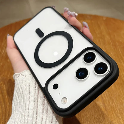 MagSafe Clear iPhone Case – Magnetic Wireless Charging