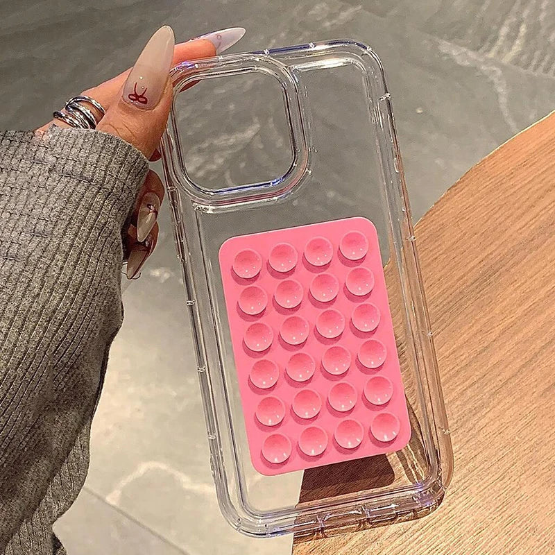 iPhone Case 3D Airbag Transparent Shockproof Cover – iPhone 17 to 11