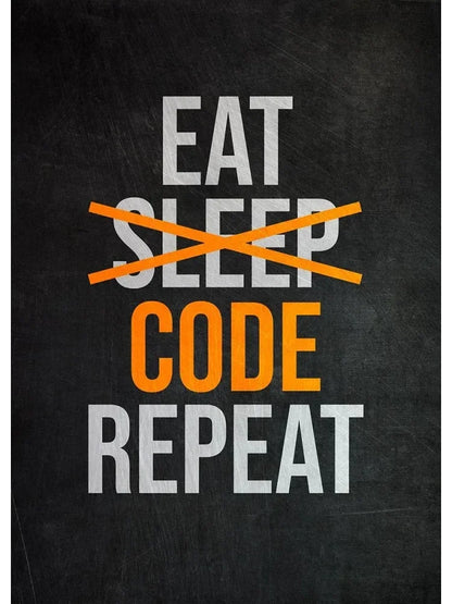 Funny Programmer Quote Wall Art Print – Linux Clouds Poster