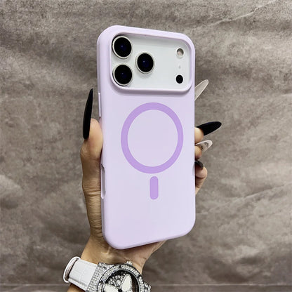MagSafe Silicone iPhone Case – iPhone 12 to 17 Pro Max