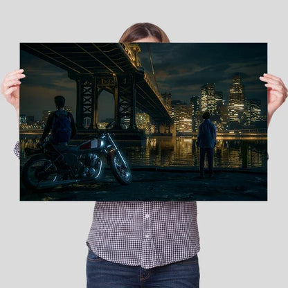 Uncharted Video Game Canvas Poster – Wall Art Print for Home Decor