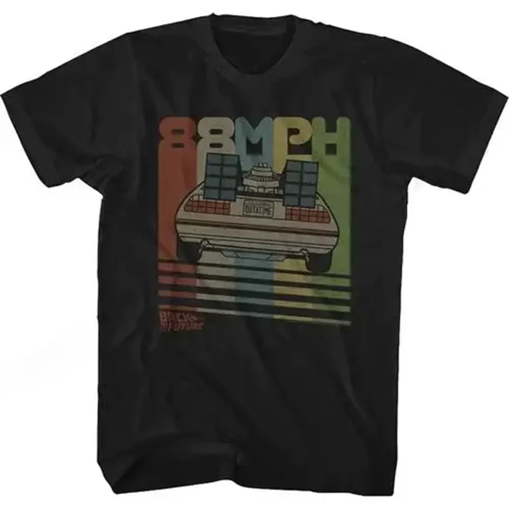 Back to the Future 88 MPH DeLorean Graphic T-Shirt