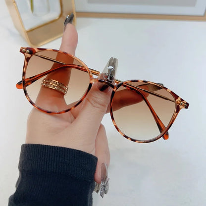 Round Vintage Sunglasses for Women – UV Protection Retro