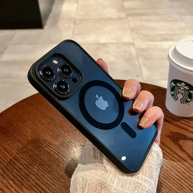 MagSafe Clear iPhone Case – Magnetic Wireless Charging