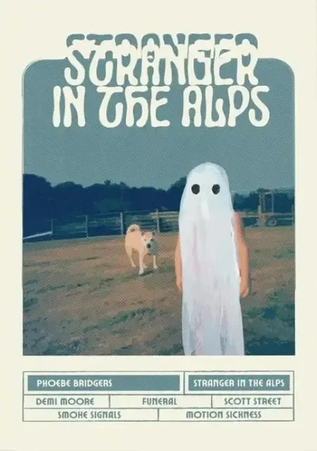 Phoebe Bridgers Music Poster – Moon Song Wall Art Print