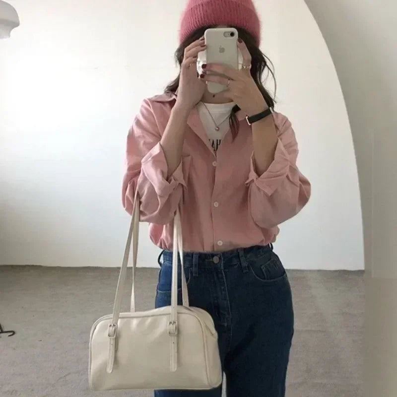Green Commuter Luxury Designer Handbags Pure Color Causal Bag