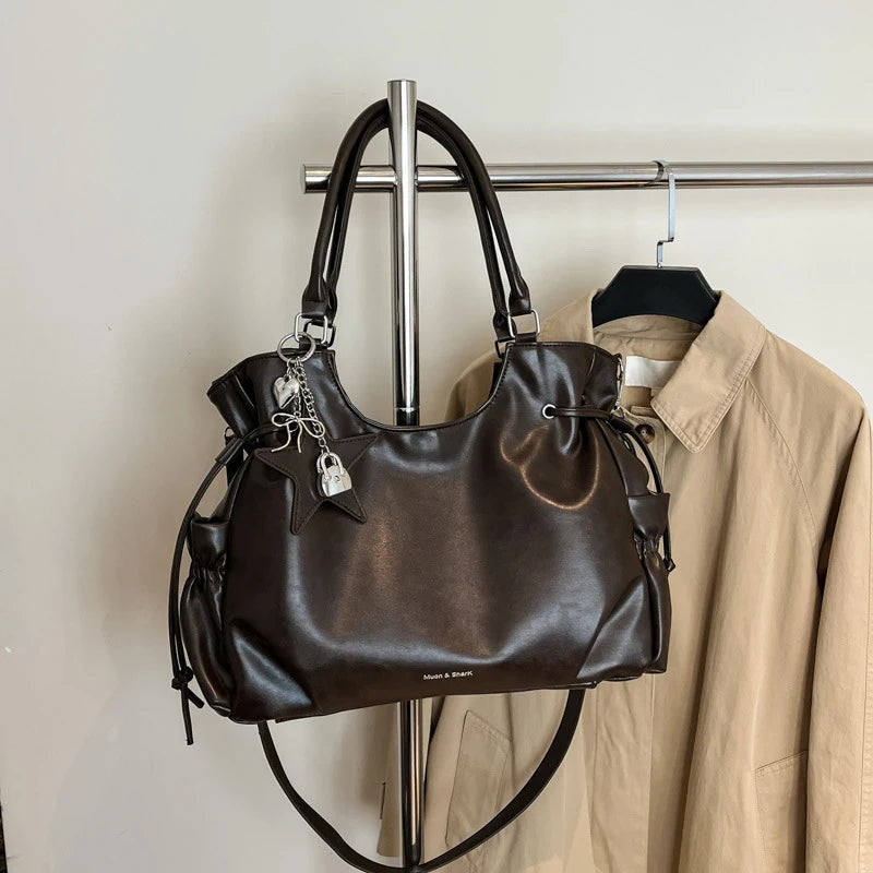 Fashionable Brand Design Tote Bag New Retro Shoulder Bag