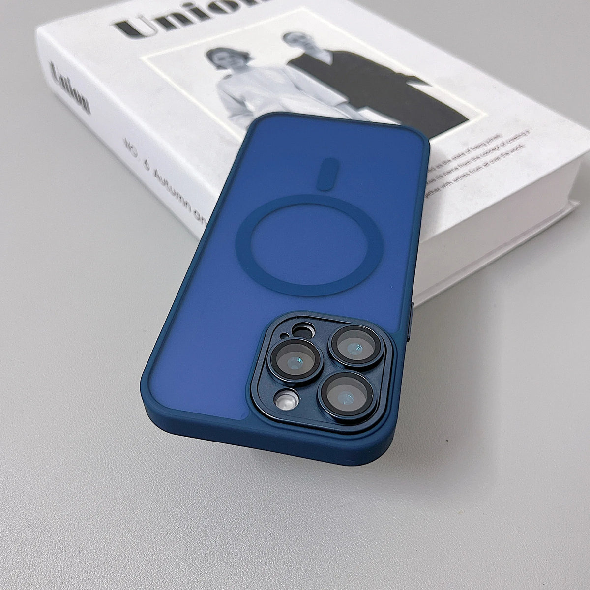 MagSafe iPhone Case Matte Translucent Armor Shockproof Cover