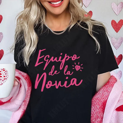 Bachelorette Party T-Shirt – Bride Squad Hen Party Tee