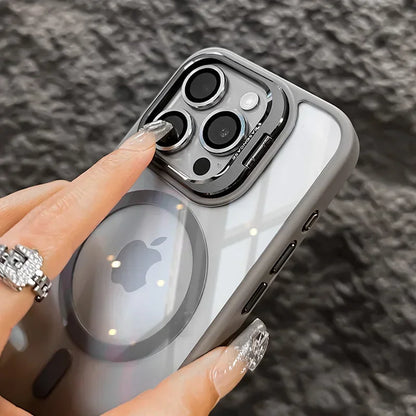 Magnetic Shockproof MagSafe Case with Stand for iPhone 18 Pro Max