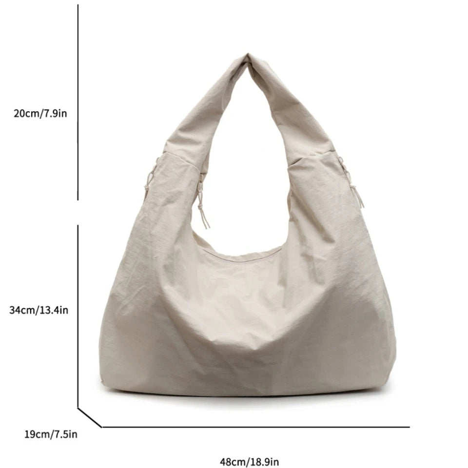 Japanese Fashion Casual Nylon Tote Bag