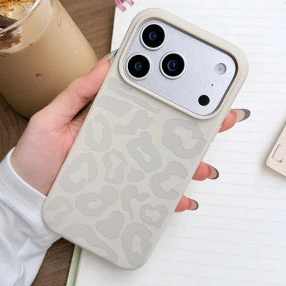 Liquid Silicone Leopard Print iPhone Case – iPhone 11 to 17 Series