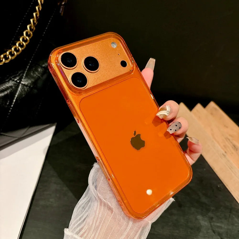 Clear Hard PC Case for iPhone 17 16 15 14 13 Pro Max Ultra Thin