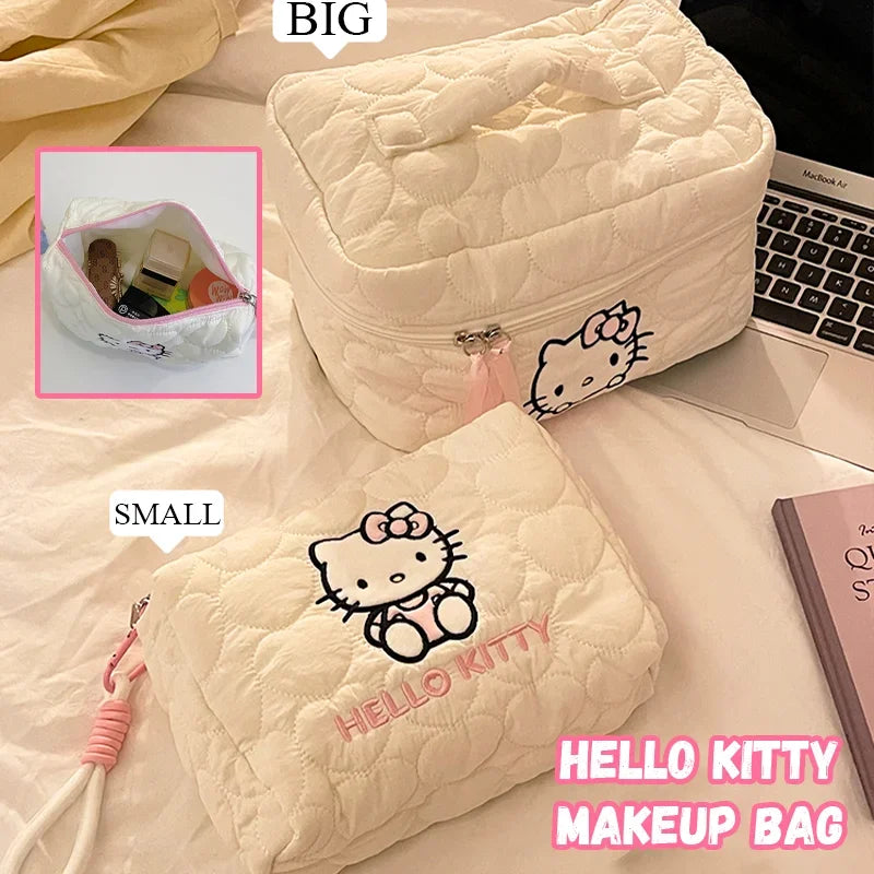 Kitty Large Capacity Travel Makeup Bag