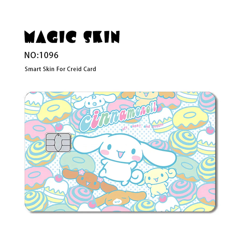 Sanrio Cartoon Bank Card Skin Stickers
