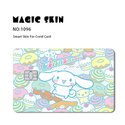 Sanrio Cartoon Bank Card Skin Stickers