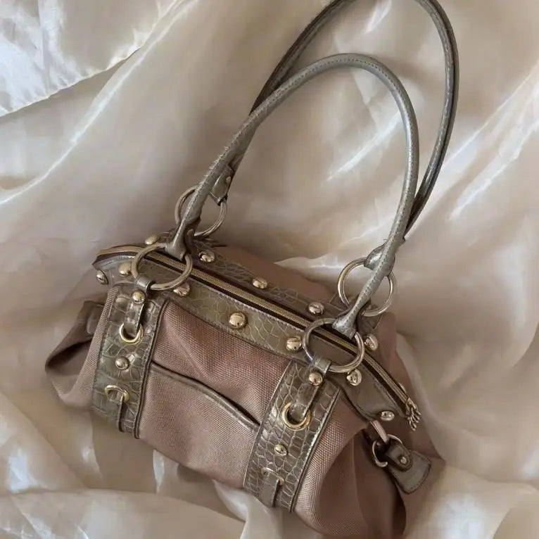 Vintage Large Capacity Shoulder Handbag – Casual Underarm Bag
