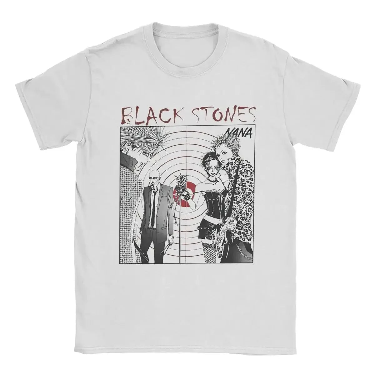 Nana Osaki T-Shirt – Black Stones Anime Punk Rock Graphic Tee