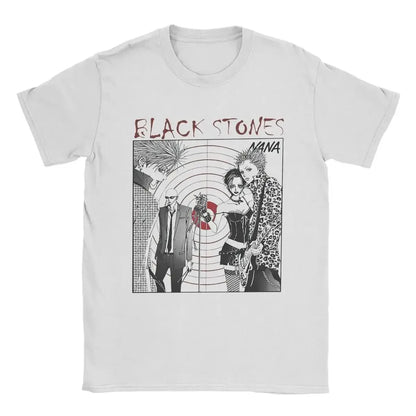 Nana Osaki T-Shirt – Black Stones Anime Punk Rock Graphic Tee