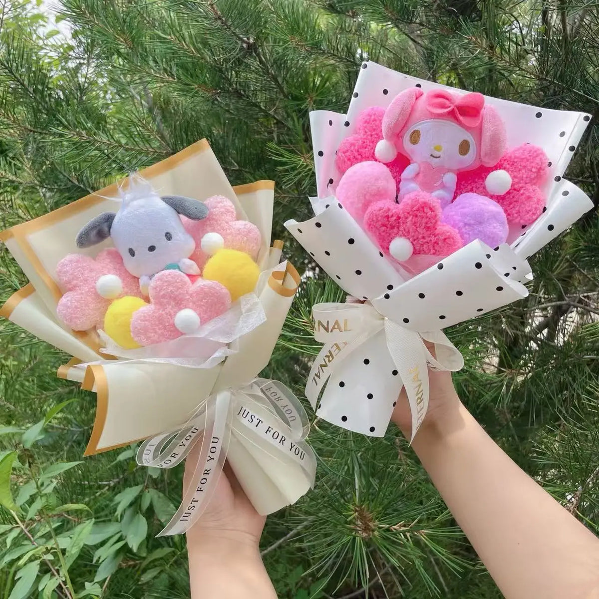 Sanrio Plush Flower Bouquet Gift