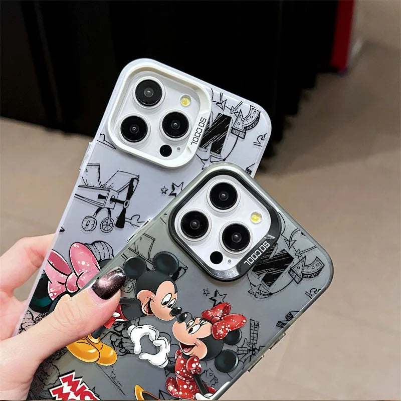 Mickey & Minnie Mouse Phone Case – iPhone 11 to 17 Series