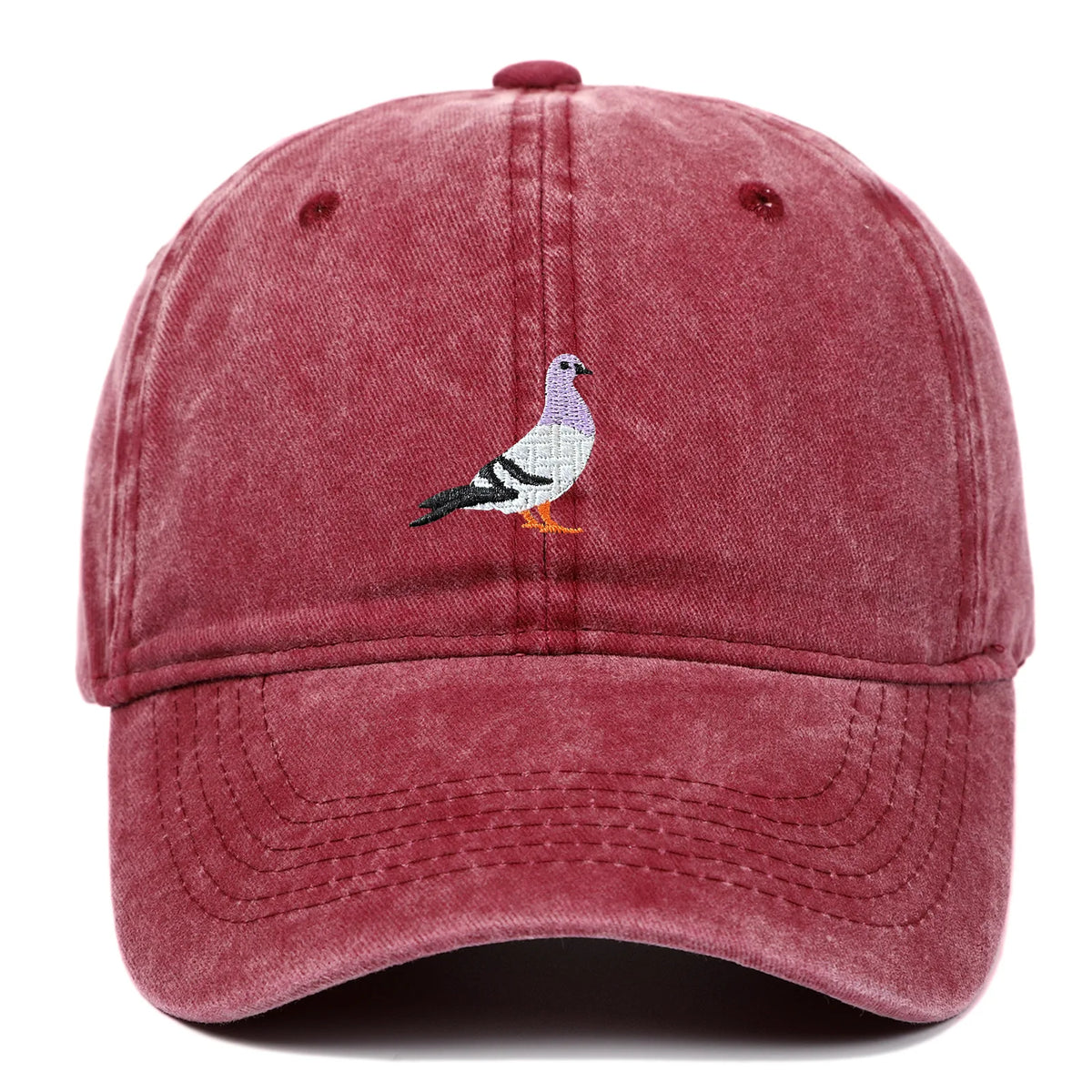 Embroidered Baseball Cap – Washed Cotton Snapback Hat Unisex