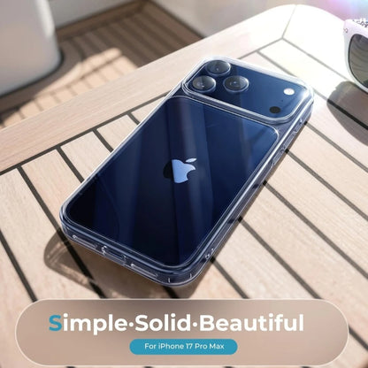Crystal Clear Anti-Yellowing iPhone Case – Transparent Slim Cover