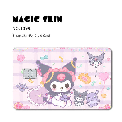 Sanrio Cartoon Bank Card Skin Stickers