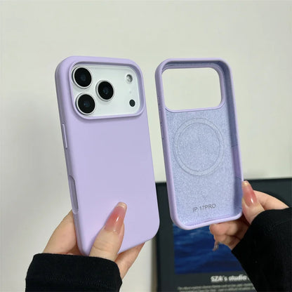 MagSafe Liquid Silicone Case for iPhone 13 to 17 Series