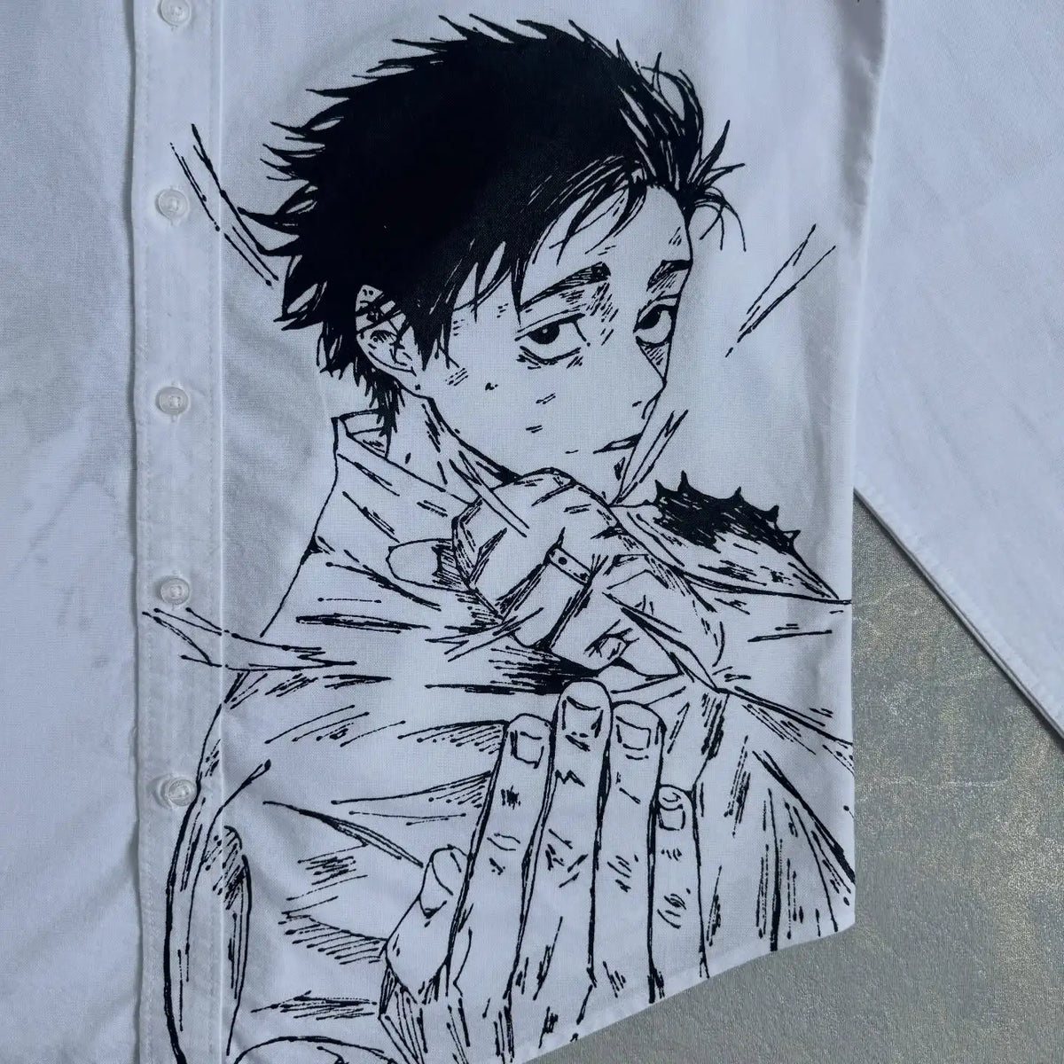 Jujutsu Kaisen Rika Graphic Long Sleeve Shirt – Harajuku Streetwear