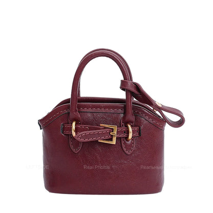 Big PU Leather Short Handle Shoulder Bag