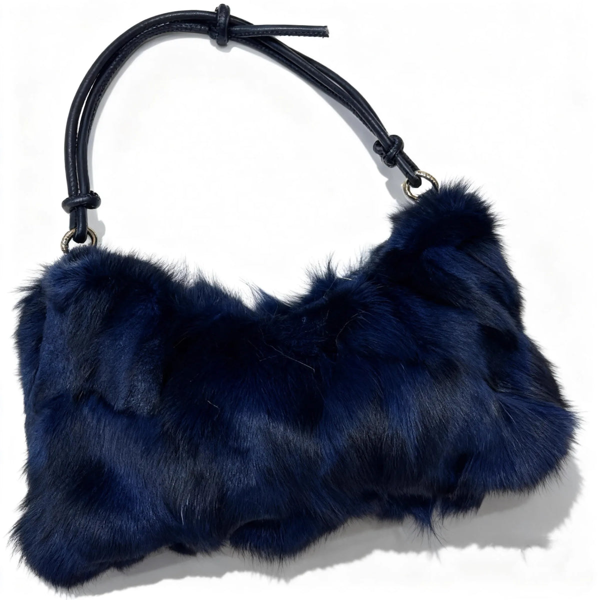Fluffy Fur Shoulder Bag for Women – Luxury Handbag & Purse