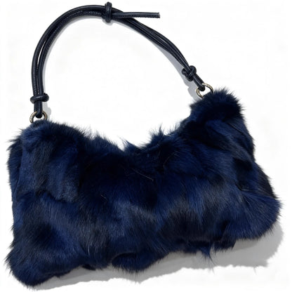 Fluffy Fur Shoulder Bag for Women – Luxury Handbag & Purse