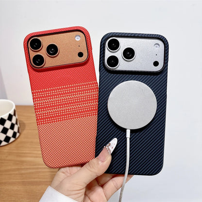 Carbon Fiber iPhone Case – Slim MagSafe Compatible Cover