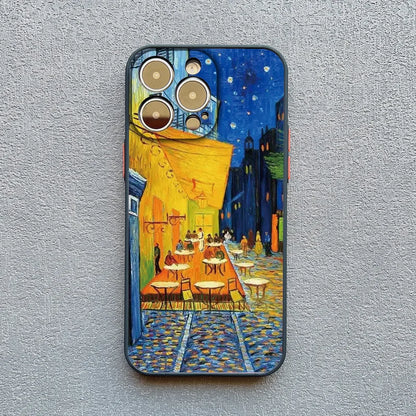 Van Gogh Oil Painting Phone Case for iPhone 17 16 15 14 13 12 11 X Series