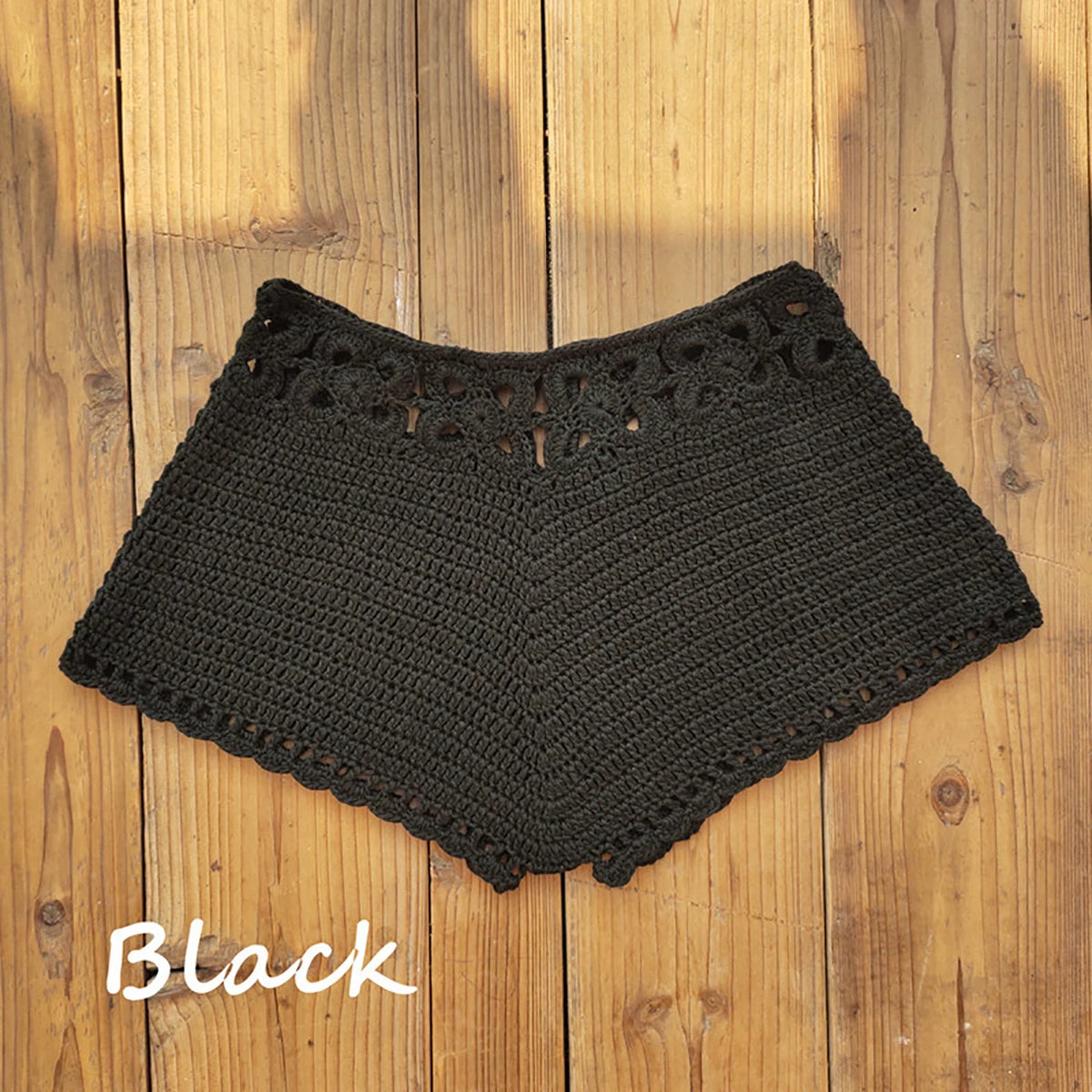 Crochet Swim Shorts Women – Cutout Beach Cover Up Bottoms