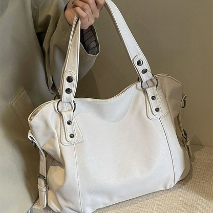 Women's Retro Roomy Shoulder Bag Female Luxury